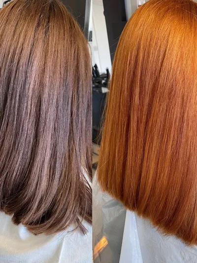 Copper colour transformation